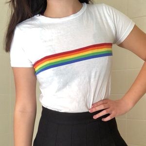 Rainbow Crop Top